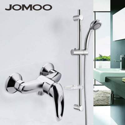 【九牧泉輝專營店淋浴花灑】JOMOO九牧花灑龍頭衛浴手持花灑升降架水龍頭淋浴花灑套裝3576-050+ 01C29升降【報價、價格、評測、參數】-蘇寧易購